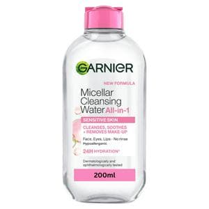 Garnier Micellar Water Facial Cleanser for Sensitive Skin 200ml