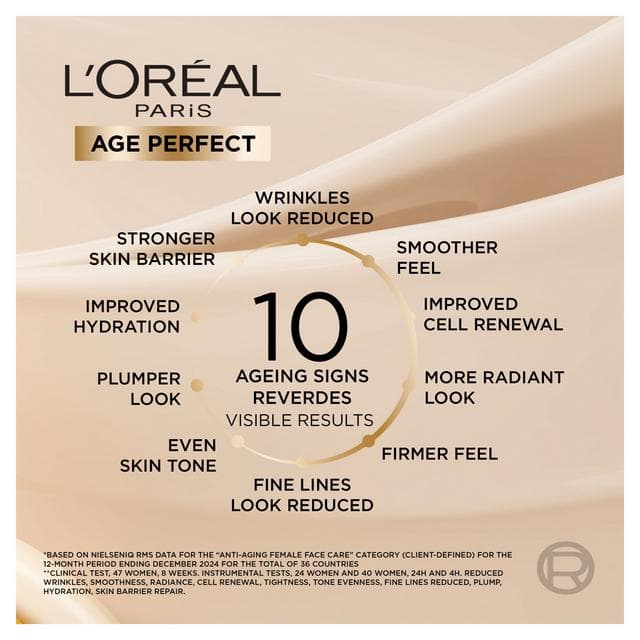 L'Oreal Paris Age Perfect Le Duo Age Defying Serum, Collagen Peptide Booster & Vitamins B3 & C 30ml - gallery image 5
