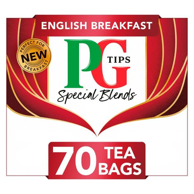 PG Tips English Breakfast Special Blends Speciality Black Tea Bags x70 - gallery image 1