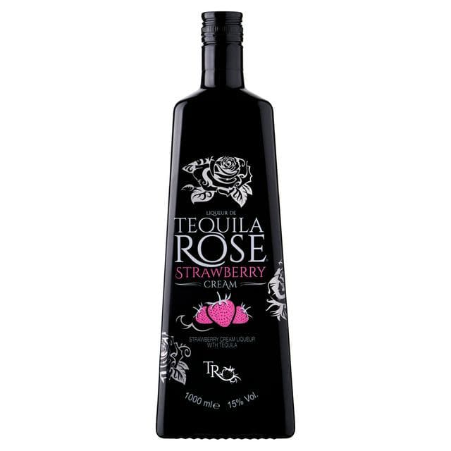 Tequila Rose Strawberry Cream Liqueur with Tequila 1000ml - gallery image 1