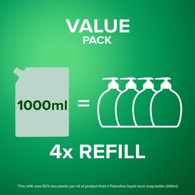 Palmolive Hygiene Plus Sensitive Antibacterial Hand Wash Soap Refill 1L - gallery image 4