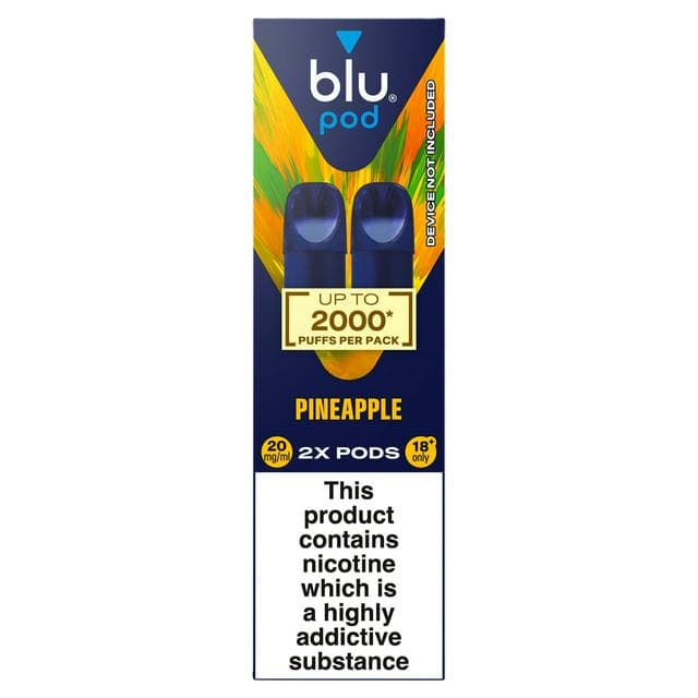 blu Bar Pod Pineapple Vape Pods 20mg/ml - gallery image 1