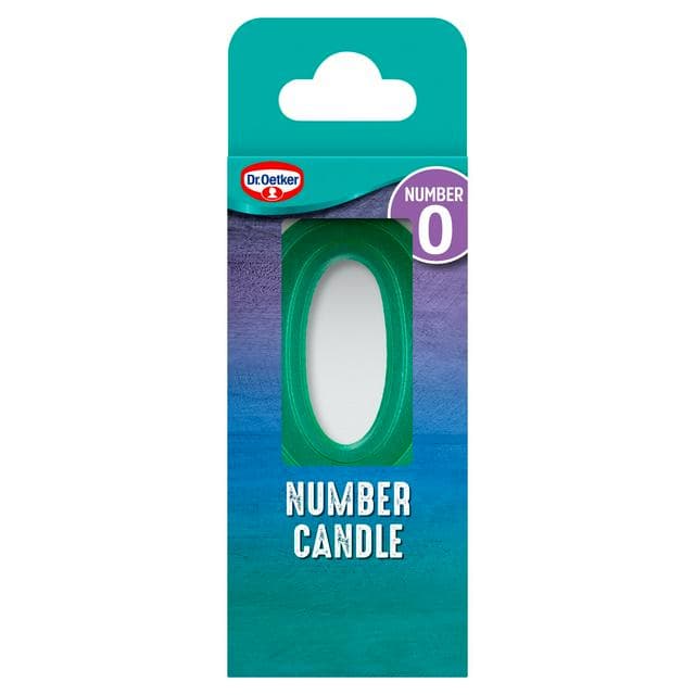 Dr. Oetker Number 0 Candle - gallery image 1