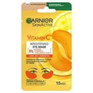 Garnier Brightening Eye Mask with Vitamin C For Dark & Dull Under Eyes 5g