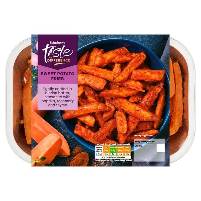 Sainsbury's Sweet Potato Fries, Taste the Difference 300g - gallery image 1