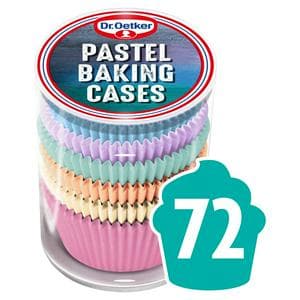 Dr. Oetker Pastel Cupcake Cases x72