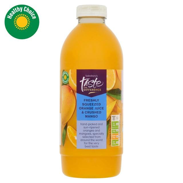 Sainsbury's Freshly Squeezed Orange & Mango, Taste the Difference - gallery image 1
