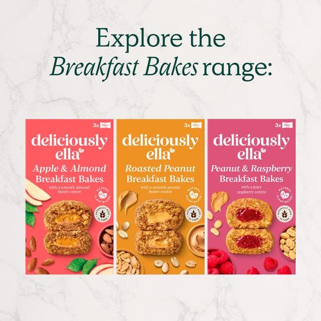 Deliciously Ella 3 x 50g  Apple & Almond On the Go Multipack Breakfast Bakes - gallery image 4