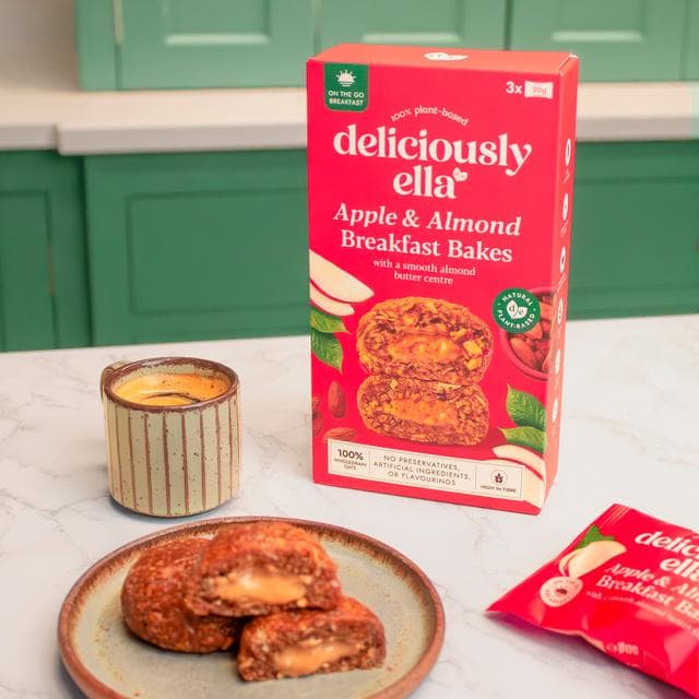 Deliciously Ella 3 x 50g  Apple & Almond On the Go Multipack Breakfast Bakes - gallery image 5