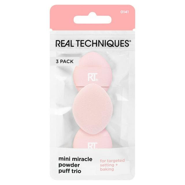 Real Techniques Mini Miracle Powder Puff Trio x3 - gallery image 1