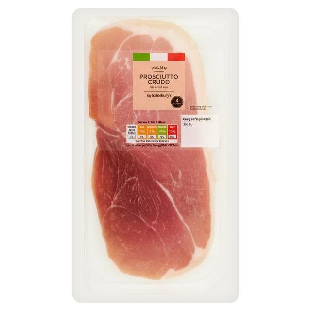 Sainsbury's Prosciutto Crudo 50g - gallery image 1