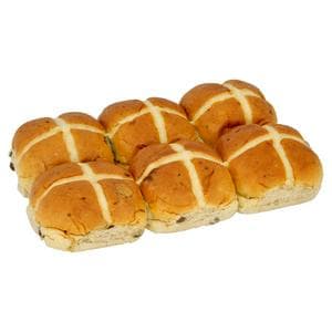 Sainsbury's 6 x Hot Cross Buns