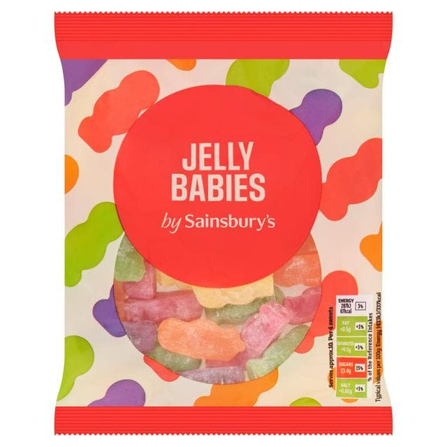 Sainsbury's Jelly Babies 200g - gallery image 1