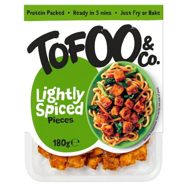 The Tofoo Co Marinated Lightly Spiced Pieces 180g - gallery image 1