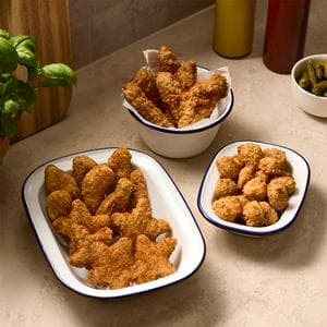 Sainsbury's 2 x 640g Breaded Chicken Sharing Selection Packs