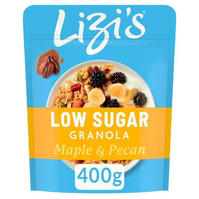 Lizi's Granola Low Sugar Maple & Pecan 400g - gallery image 1