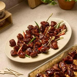 Sainsbury's 1kg BBQ Pork Belly Bites with a Sweet & Sticky BBQ Glaze, Taste the Difference