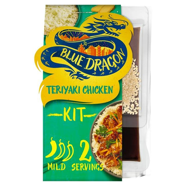 Blue Dragon Teriyaki Chicken Rice Kit 332g - gallery image 1