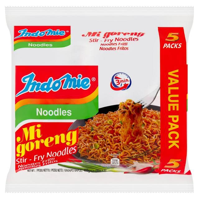 Indomie Mi Goreng Stir Fry Noodles 5 x 80g - gallery image 1