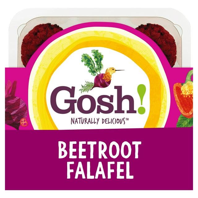 Gosh! Beetroot Falafel with Red Pepper & Chilli 171g - gallery image 1