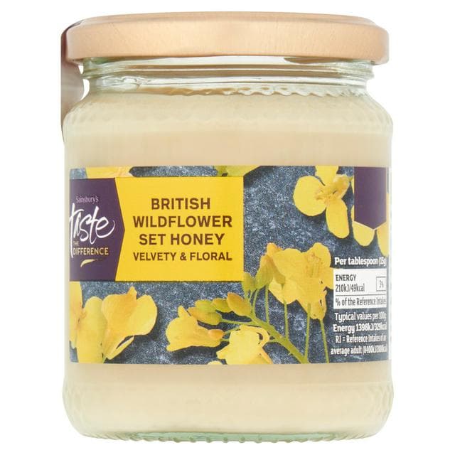 Sainsbury's British Wildflower Set Honey, Taste the Difference 340g - gallery image 1