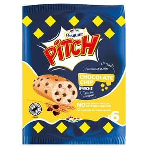 Brioche Pasquier Pitch Brioche with Choc Chips 6x37.5g