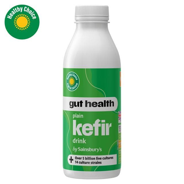 Sainsbury's Kefir Plain Drinking Yogurt 500ml - gallery image 1