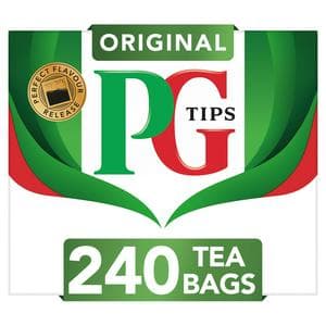 PG Tips Original Tea Bags x240 696g
