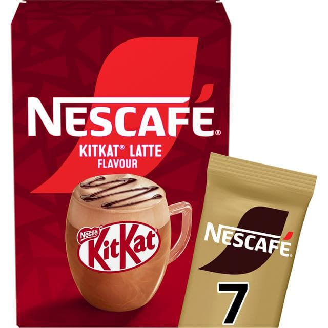 Nescafé 7 x 21g KitKat Latte Sachets - gallery image 1