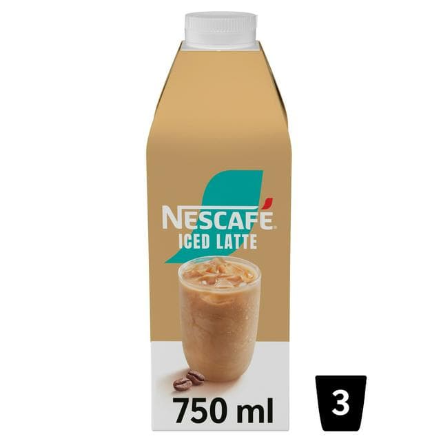Nescafe Iced Coffee Latte Multiserve 750ml - gallery image 1