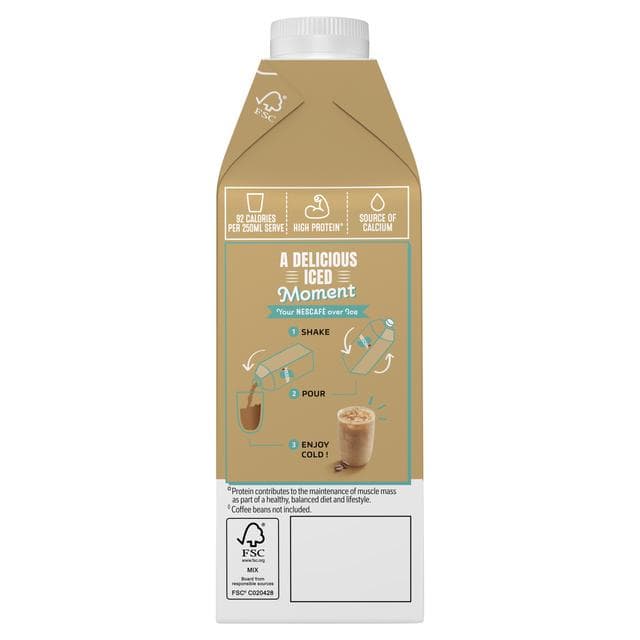Nescafe Iced Coffee Latte Multiserve 750ml - gallery image 2