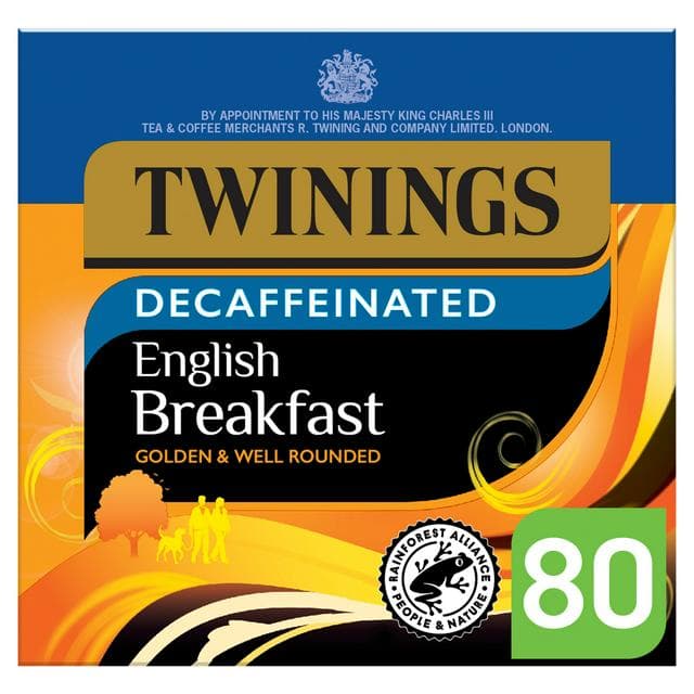 Twinings English Breakfast Decaffeinated Tea Bags x80 218g - gallery image 1