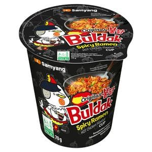 Samyang Buldak Hot Chicken Flavor Ramen Stir Fried Noodle Cup