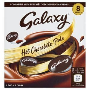 Galaxy Hot Chocolate Pods 8 x 15g