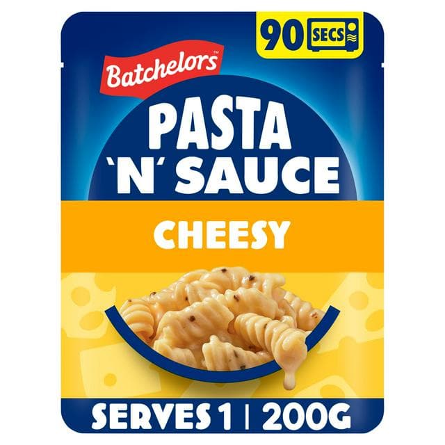 Batchelors Pasta N Sauce Microwave Ready Meal Cheesy Pasta 200g - gallery image 1