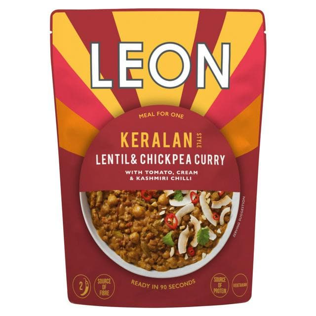 LEON Keralan Style Lentil & Chickpea Curry 250g - gallery image 1