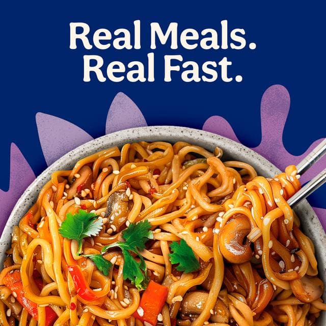 Ben's Original Street Food Chinese Chow Mein Noodles Ready Meal 250g - gallery image 2