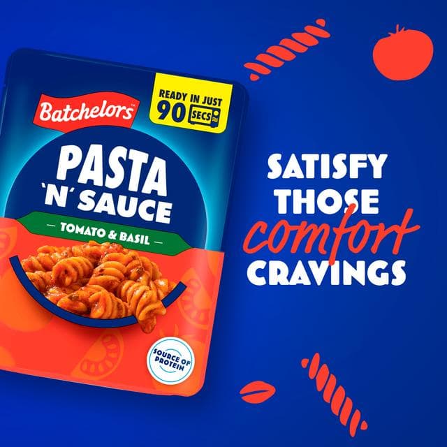 Batchelors Pasta n Sauce 200g Tomato & Basil Microwave Ready Meal Pasta - gallery image 6