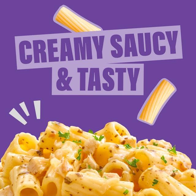 Dolmio Feasts Chicken & Garlic Rigatoni Pasta Ready Meal 250g - gallery image 2