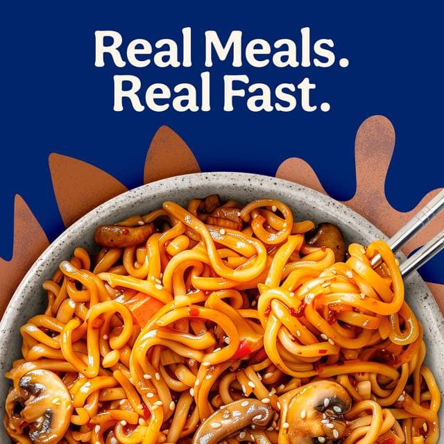Ben's Original Street Food Korean BBQ Noodles Ready Meal 250g - gallery image 2