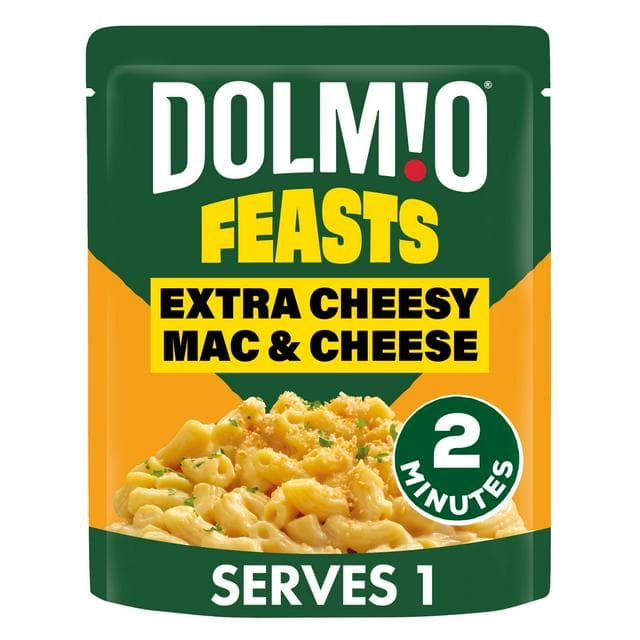 Dolmio Feasts Cheesy Mac & Cheese Pasta Ready Meal 250g - gallery image 1