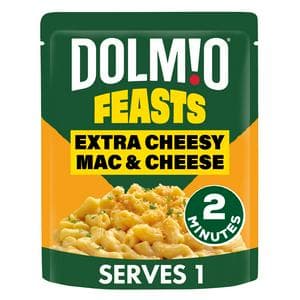 Dolmio Feasts Cheesy Mac & Cheese Pasta Ready Meal 250g