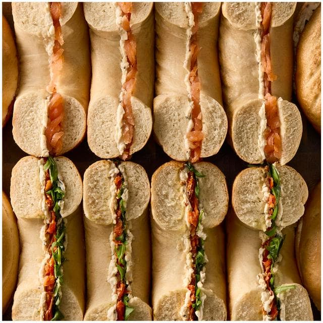 Sainsbury's Bagel Platter, Taste the Difference (12 Halves) - gallery image 2