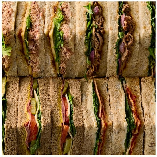 Sainsbury's Luxury Sandwich Platter, Taste the Difference (16 Quarters) - gallery image 2