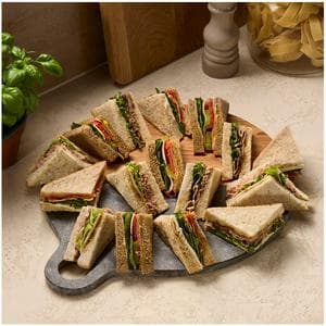 Sainsbury's Luxury Sandwich Platter, Taste the Difference (16 Quarters)