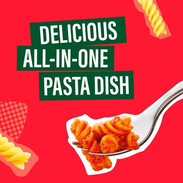 Dolmio Pronto 200g Tomato & Chilli Sauce Microwave Fusilli Pasta Ready Meal - gallery image 6