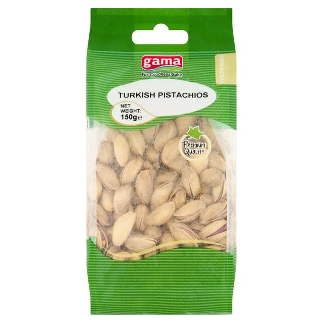 Gama Turkish Pistachios 150g - gallery image 1