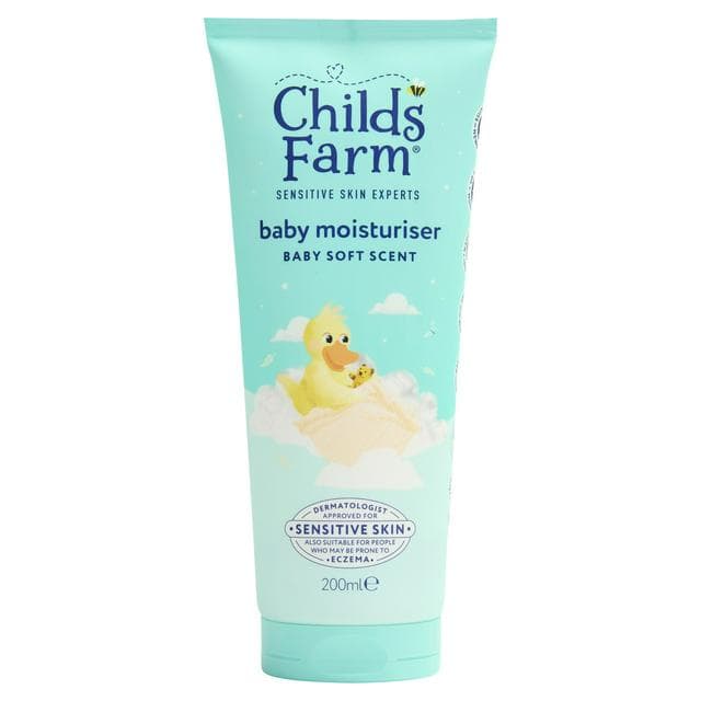 Childs Farm Baby Moisturiser Baby Soft Scent for Newborns & Sensitive Skin 200ml - gallery image 1