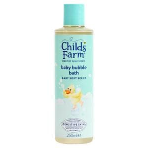 Childs Farm Baby Bedtime Bubble Bath Baby Soft Scent for Newborns & Sensitive Skin 250ml