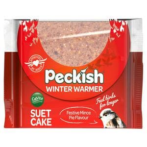 Peckish Winter Warmer Suet Cake Festive Mince Pie Flavour 300g